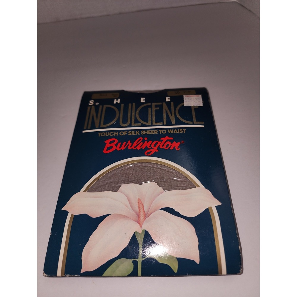 Vintage Pantyhose Burlington Silk Sheer Indulgence Dove